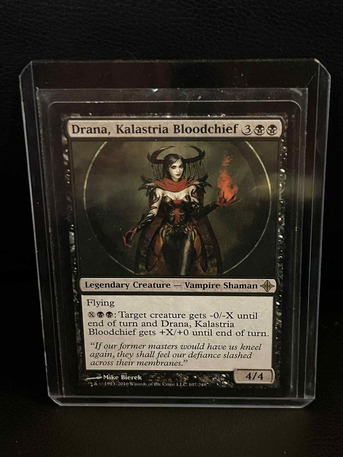 Drana, Kalastria Bloodchief Rise of the Eldrazi Magic: the Gathering Lightly Pla