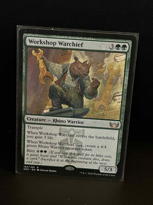 Workshop Warchief Streets of New Capenna Magic: The Gathering Lightly Played, En