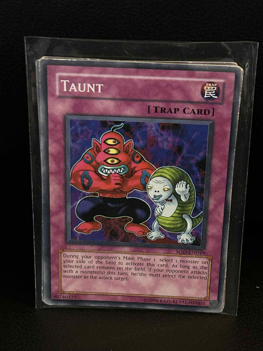 Taunt - SOD-EN049 - Common - Unlimited Edition Soul of the Duelist Yu-Gi-Oh!
