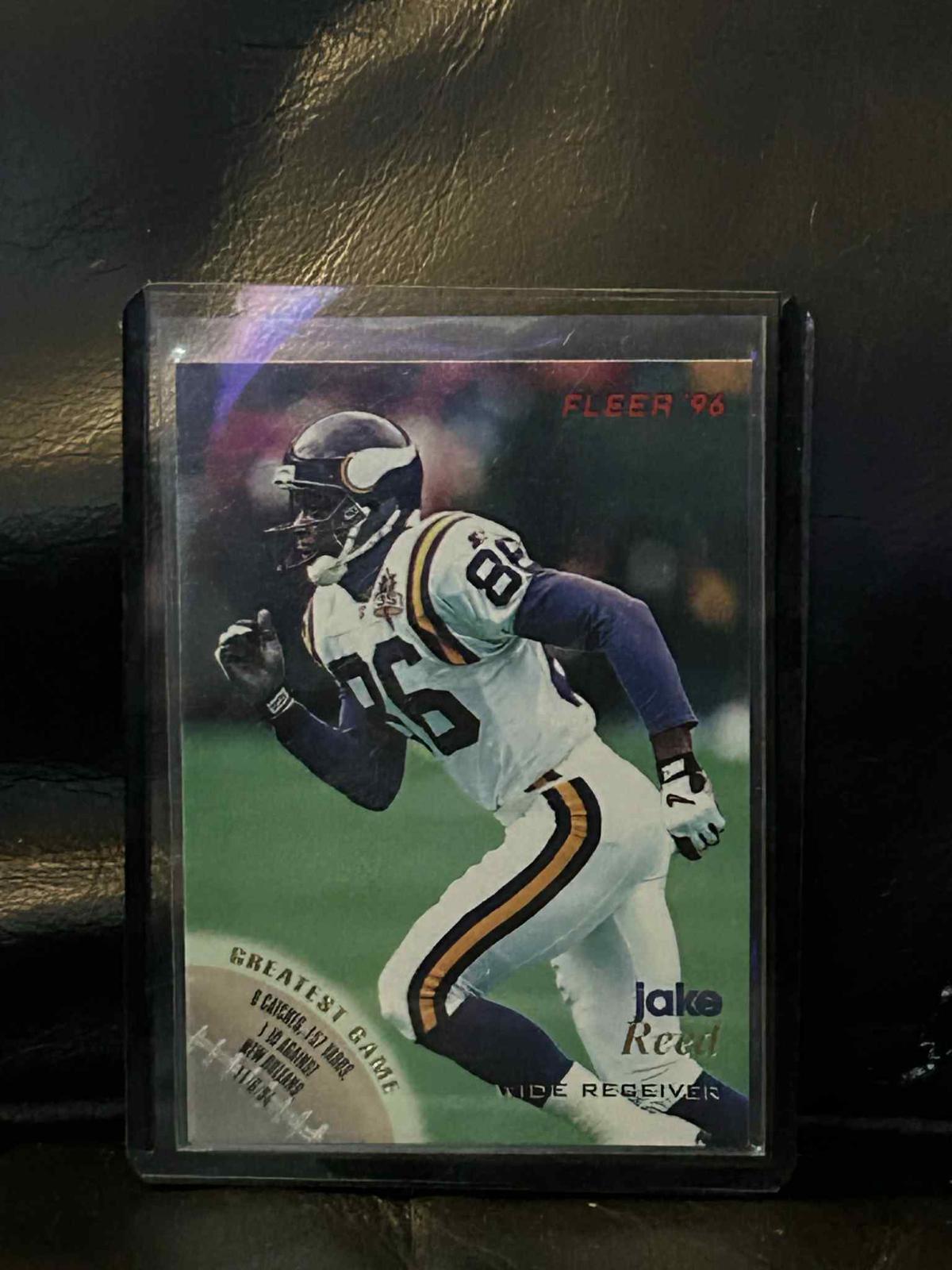 Jake Reed [Die Cut] #126 | 1995 Collector's Edge Football