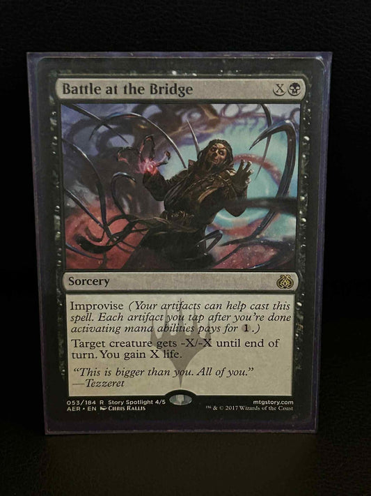 Battle at the Bridge Aether Revolt Magic: The Gathering Lightly Played, English