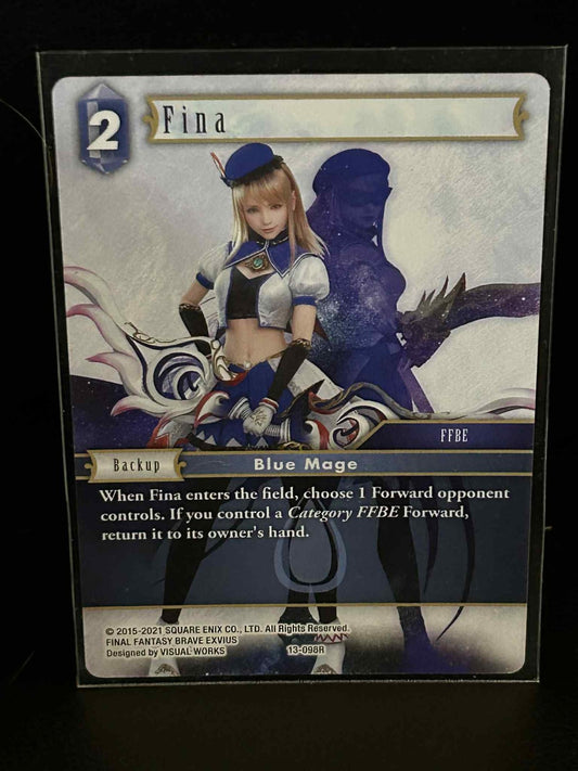 Fina - 13-098R Opus XIII: Crystal Radiance Final Fantasy Lightly Played