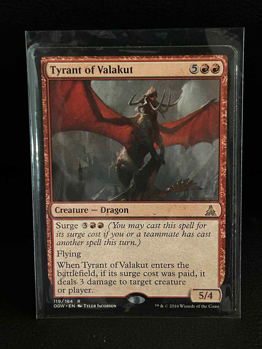 Tyrant of Valakut Oath of the Gatewatch Magic: The Gathering Lightly Played, Eng