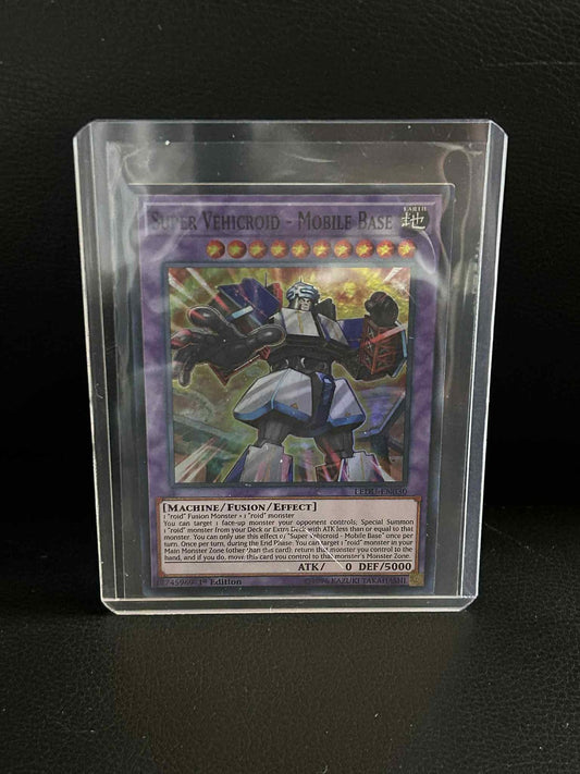 Super Vehicroid - Mobile Base - LEDU-EN030 - Super Rare - 1st Edition Legendary
