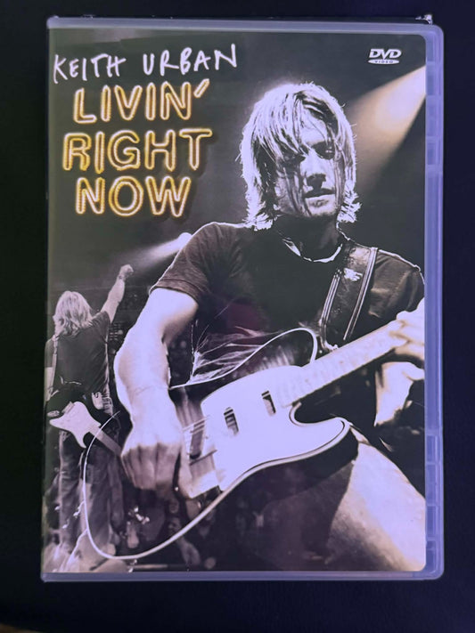 Keith Urban - Livin' Right Now (DVD) (Very Good Plus (VG+)) Movie TV Show