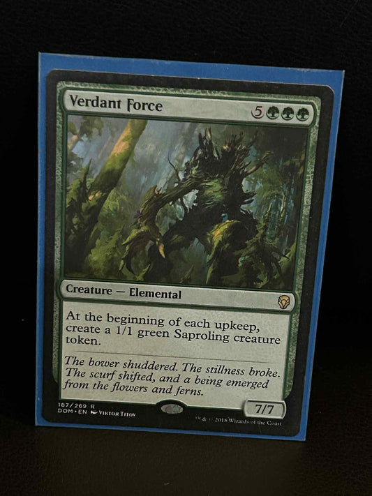 Verdant Force Dominaria Magic: The Gathering Lightly Played, English