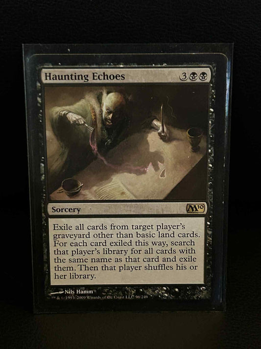 Haunting Echoes Magic 2010 Magic: The Gathering Lightly Played, English