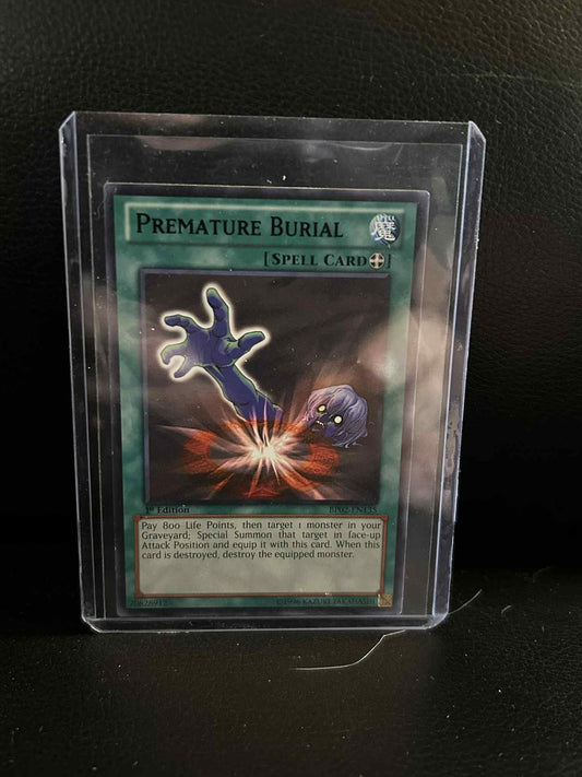 Premature Burial - BP02-EN135 - Rare - 1st Edition Battle Pack 2: War of the Gia