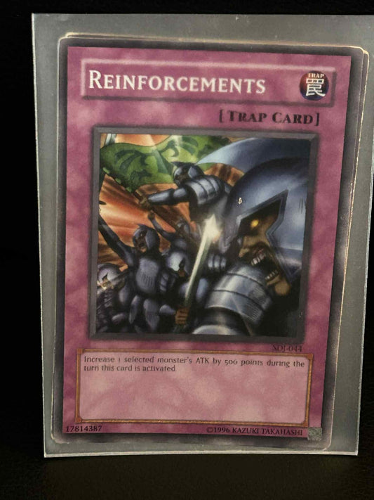 Reinforcements - SDJ-044 - Common - Unlimited Edition Starter Deck: Joey Yu-Gi-O