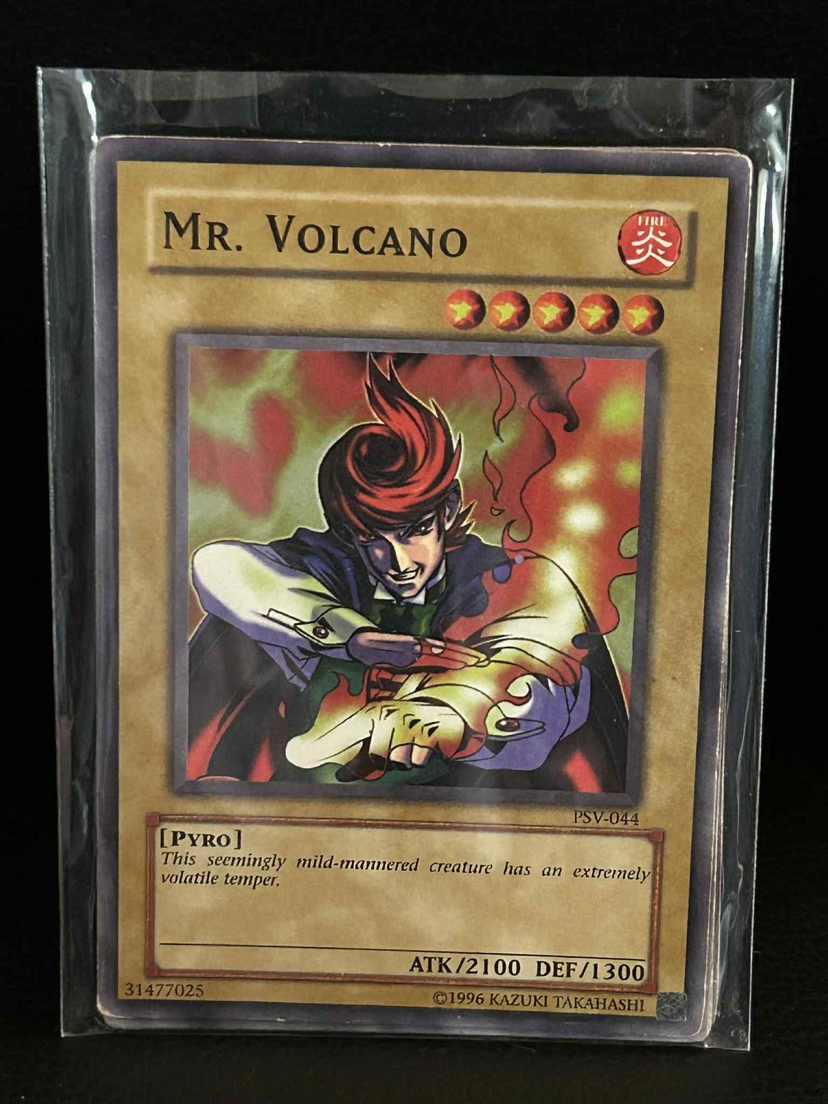 Mr. Volcano - PSV-044 - Common - Unlimited Edition Pharaoh's Servant Yu-Gi-Oh! M
