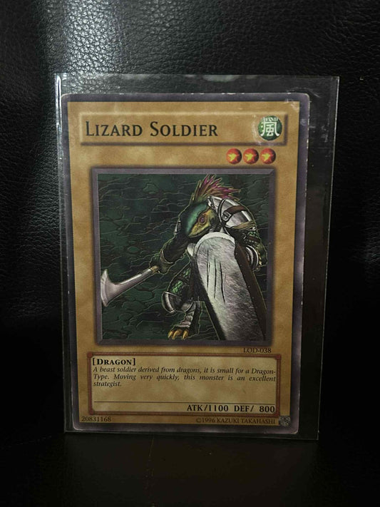 Lizard Soldier - LOD-038 - Common - Unlimited Edition Legacy of Darkness Yu-Gi-O