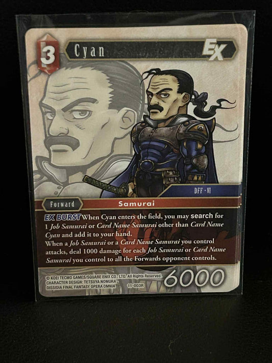 Cyan EX - 11-003R Opus XI: Soldier's Return Final Fantasy Lightly Played