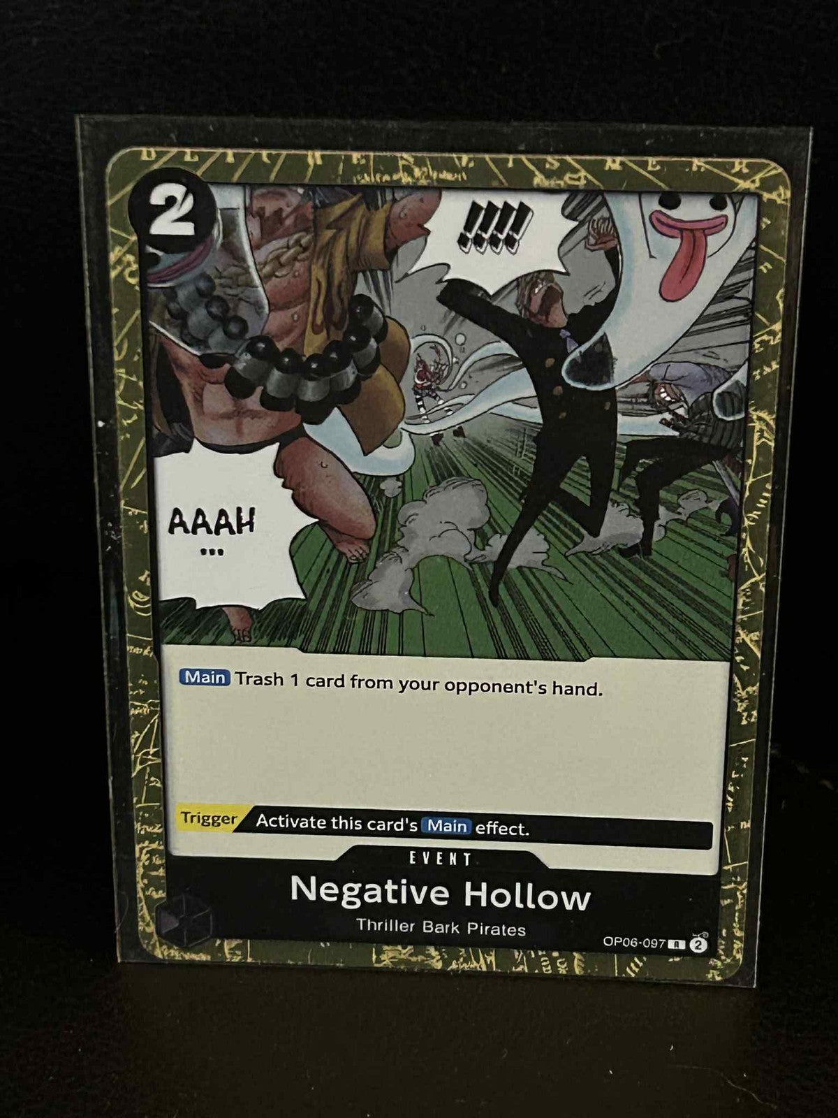 Negative Hollow - OP06-097 - R - Foil Booster OP-06: Wings of the Captain One Pi