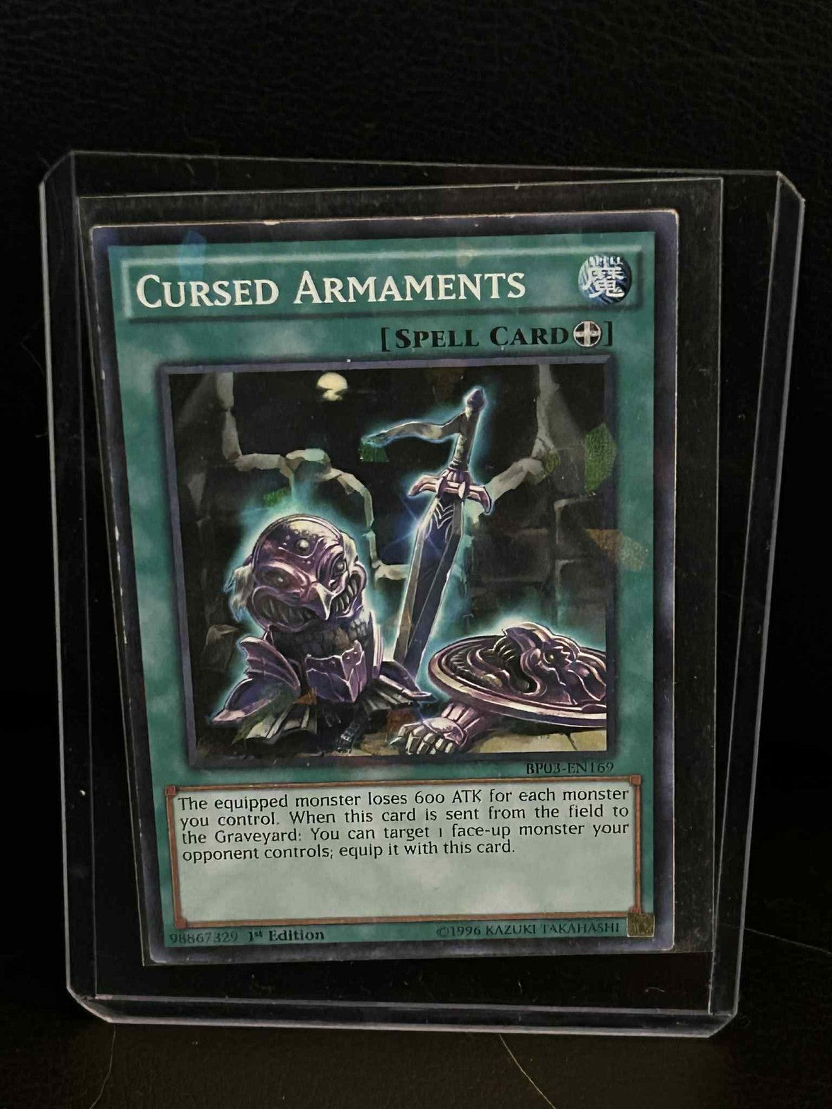 Cursed Armaments - BP03-EN169 - Shatterfoil - 1st Edition Battle Pack 3: Monster