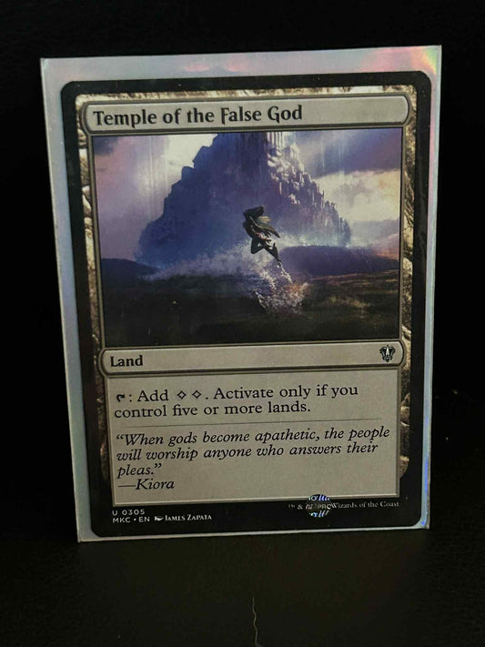 Temple of the False God Commander: Murders at Karlov Manor Magic: The Gathering