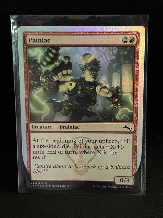 Painiac - Foil Unstable Magic: The Gathering Lightly Played, English