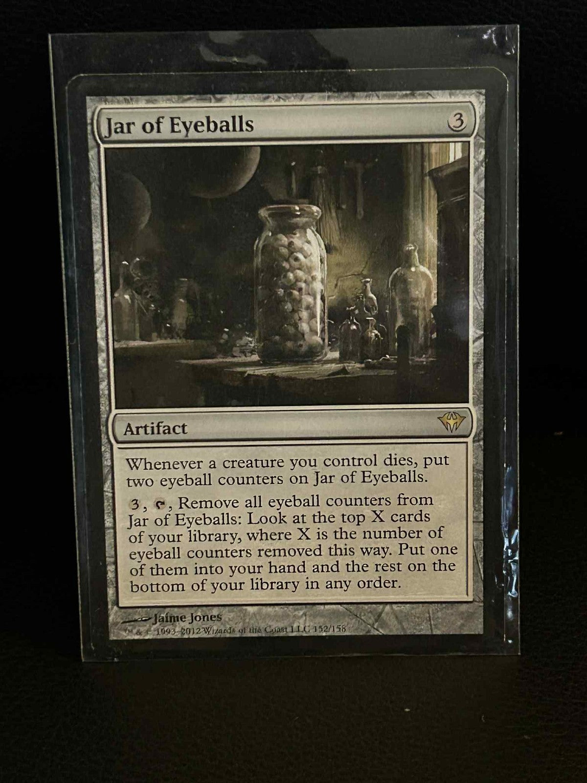 Jar of Eyeballs Dark Ascension Magic: The Gathering Lightly Played, English