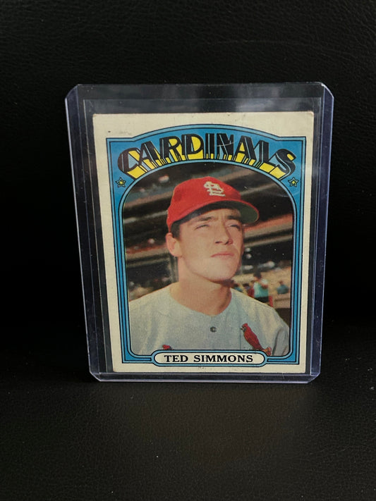 Ted Simmons #154 | 1972 Topps Baseball