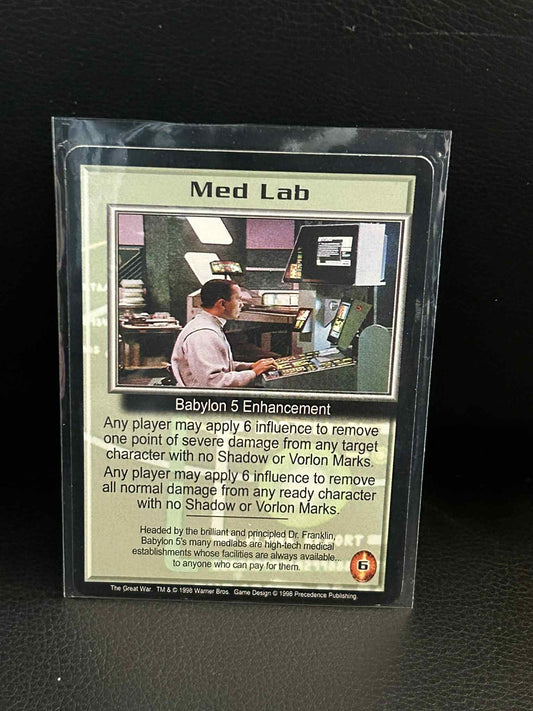 Med Lab The Great War Babylon 5 Light Play
