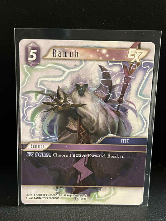 Ramuh EX - 12-088C Opus XII: Crystal Awakening Final Fantasy Lightly Played