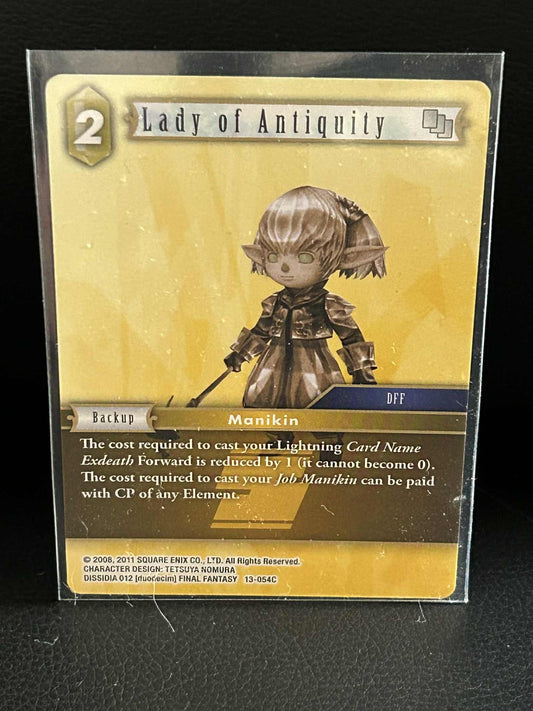 Lady of Antiquity - 13-054C Opus XIII: Crystal Radiance Final Fantasy Lightly Pl