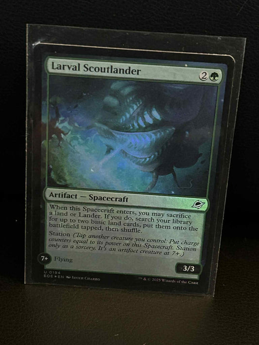 Larval Scoutlander - Foil Edge of Eternities Magic: The Gathering Near Mint, Eng