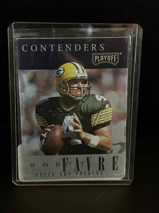 Brett Favre #4 | 1995 Playoff Contenders Football