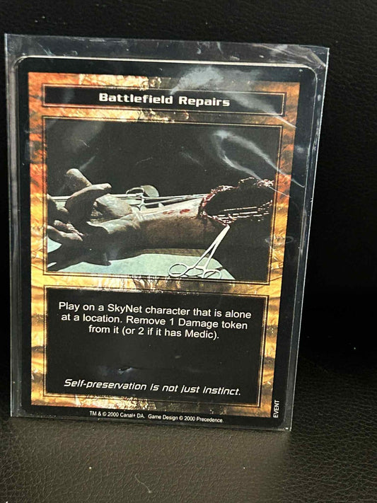 Battlefield Repairs Base Set Terminator Light Play