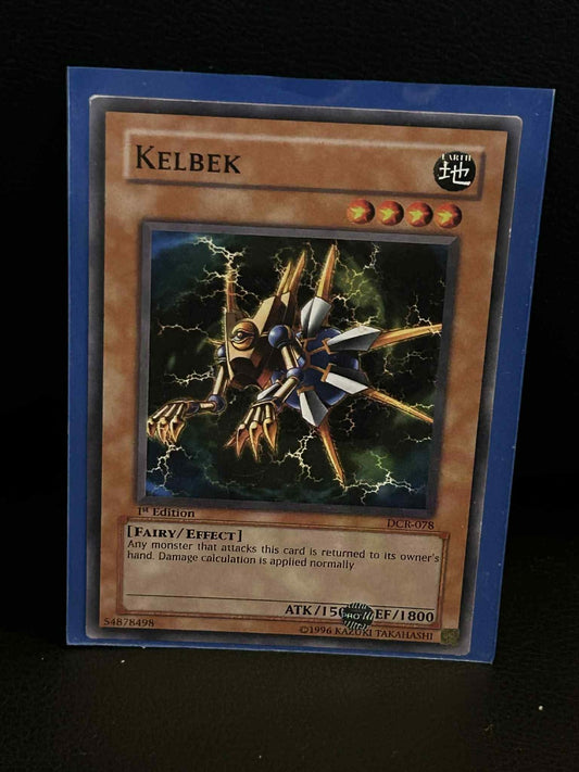 Kelbek - DCR-078 - Common - 1st Edition Dark Crisis Yu-Gi-Oh! Moderately Played,