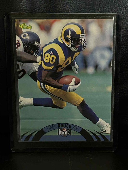 Isaac Bruce #5 | 1996 Classic NFL Experience Football