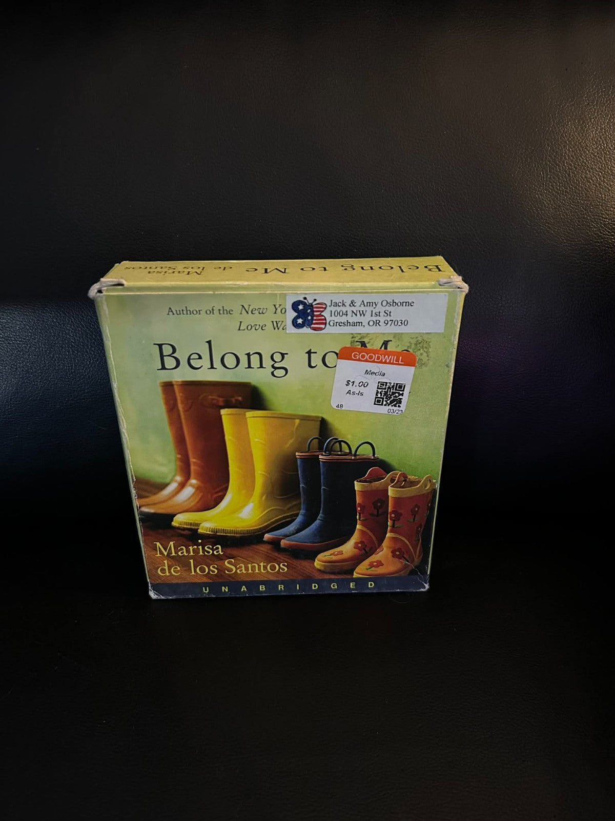 Belong to Me by Marisa de los Santos Audiobook