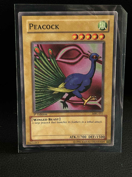 Peacock - MRL-011 - Common - 1st Edition Magic Ruler Yu-Gi-Oh! Moderately Played