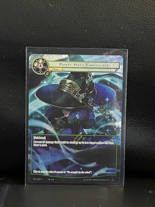 Pointy Hat's Camouflage - TST-039 - N - Full Art The Seventh Force of Will Light