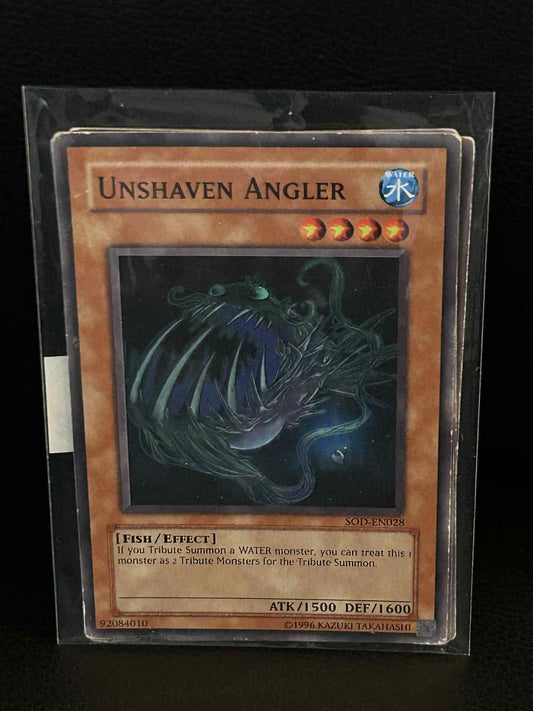 Unshaven Angler - SOD-EN028 - Common - Unlimited Edition Soul of the Duelist Yu-