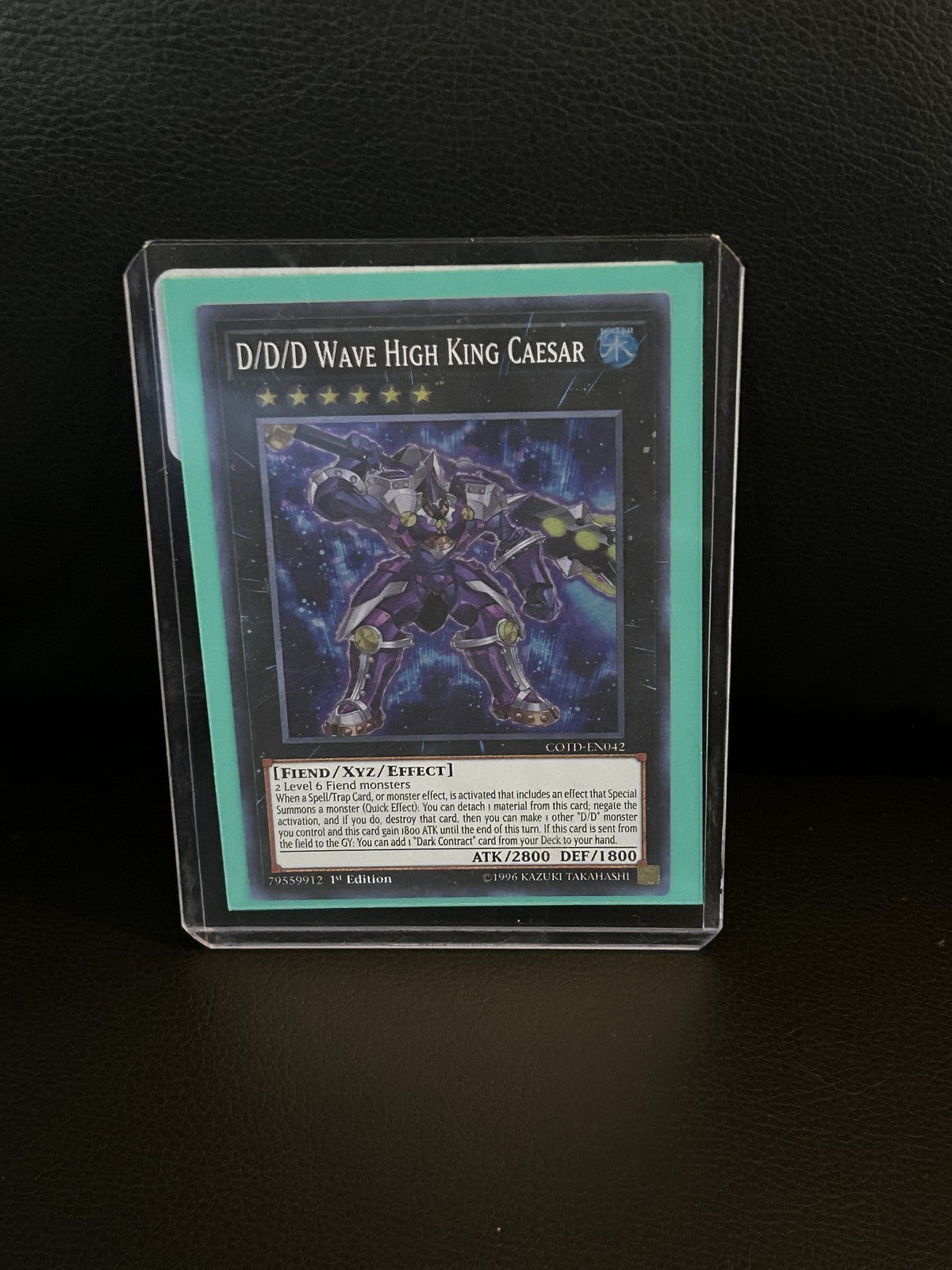 D/D/D Wave High King Caesar - COTD-EN042 - Super Rare - 1st Edition Code of the