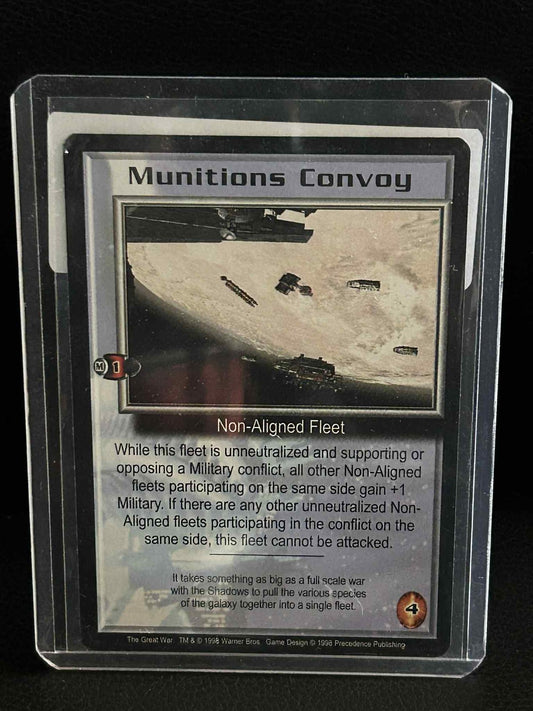 Munitionskonvoi Der Große Krieg Babylon 5 Leichtes Spiel