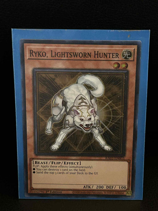 Ryko, Lightsworn Hunter - RA02-EN003 - Super Rare - 1st Edition 25th Anniversary