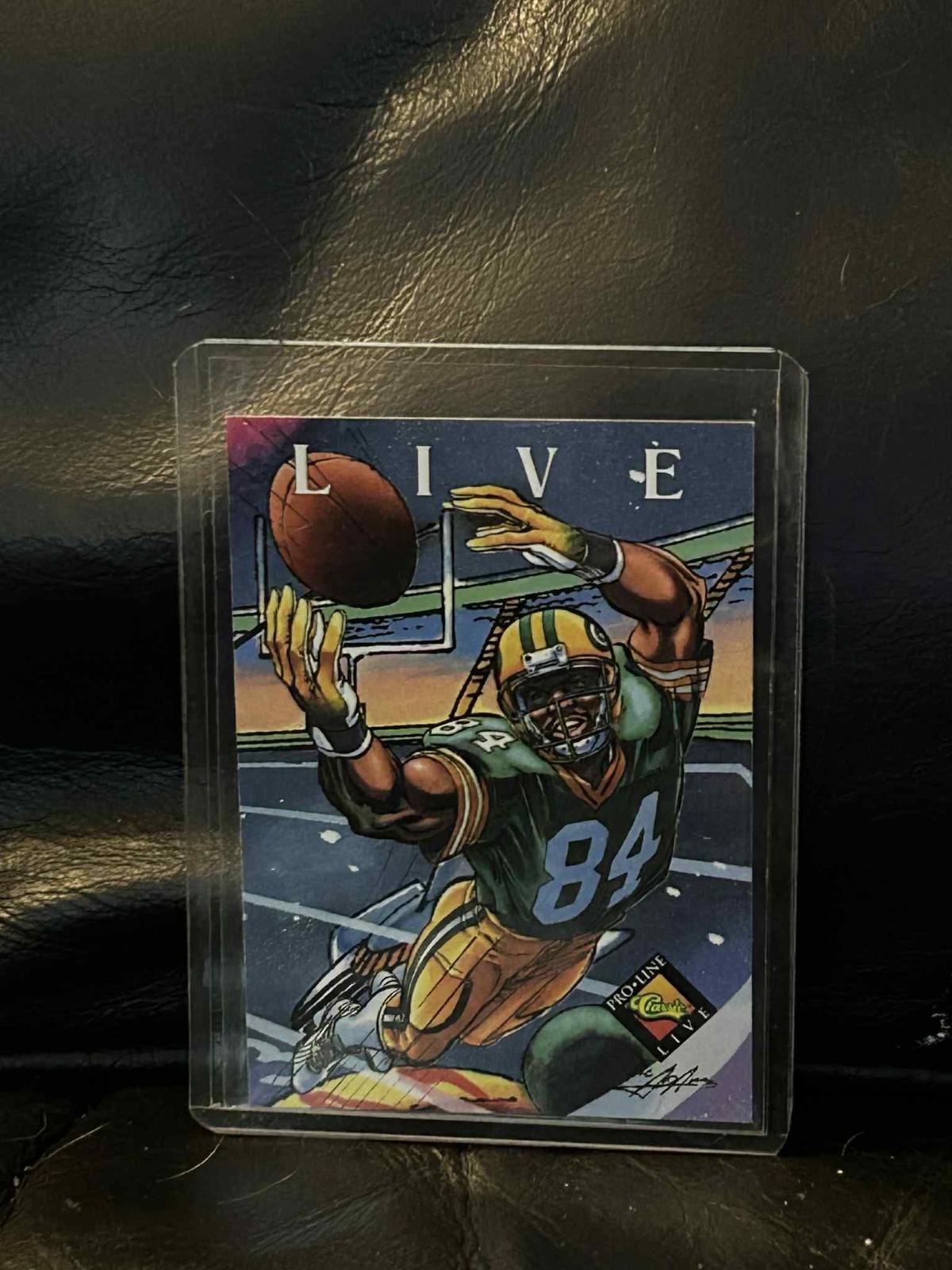 Sterling Sharpe #401 | 1994 Classic 1994 Classic Football Mäßig Bespielte Sammelkarte