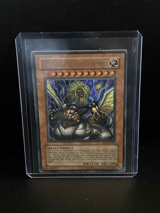 Theinen the Great Sphinx - EP1-EN001 - Ultra Rare - Promo Edition Yu-Gi-Oh The M