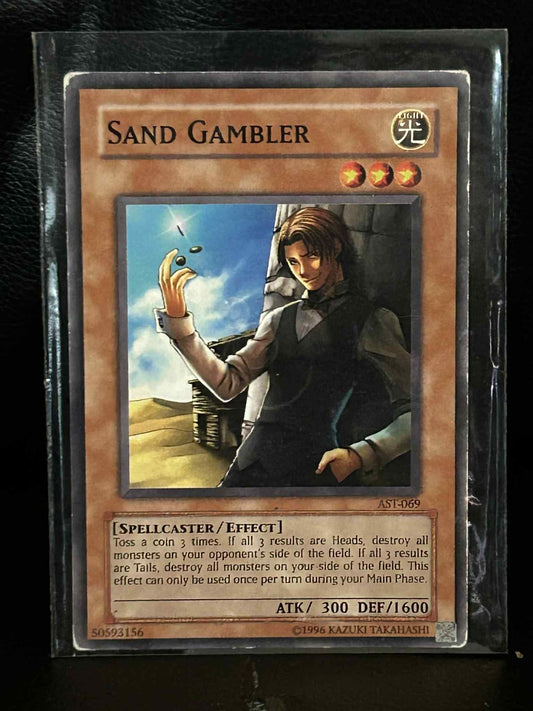 Sand Gambler - AST-069 - Common - Unlimited Edition Ancient Sanctuary Yu-Gi-Oh!