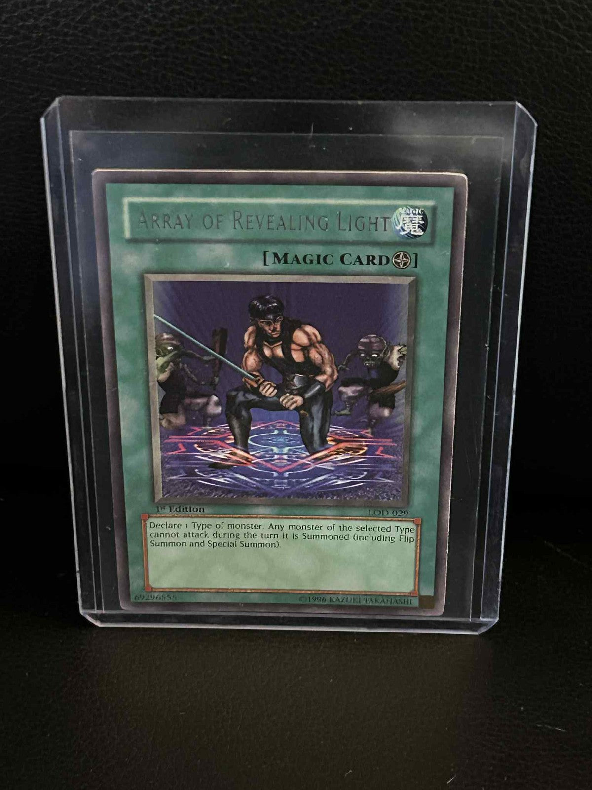 Array of Revealing Light - LOD-029 - Rare - 1st Edition Legacy of Darkness Yu-Gi