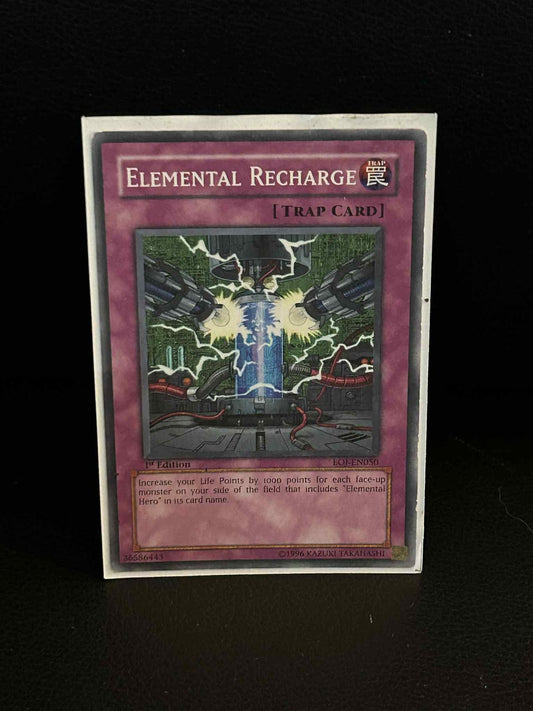 Elemental Recharge - EOJ-EN050 - Common - 1st Edition Enemy of Justice Yu-Gi-Oh!
