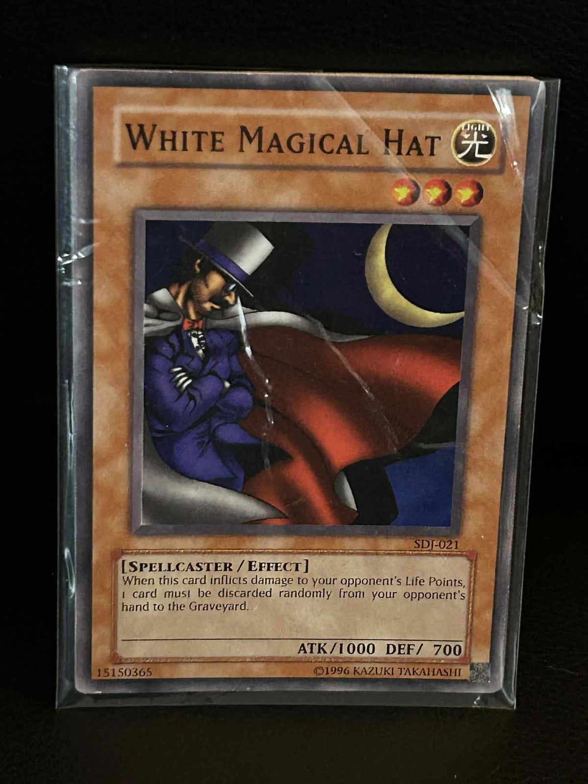 White Magical Hat - SDJ-021 - Common - Unlimited Edition Starter Deck: Joey Yu-G