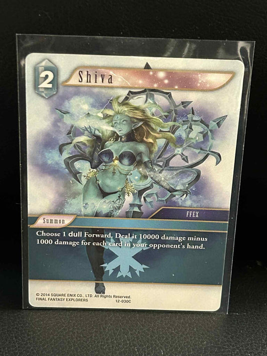 Shiva - 12-030C Opus XII: Crystal Awakening Final Fantasy Lightly Played