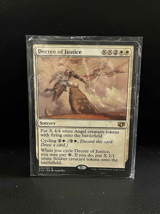 Decree of Justice Commander 2014 Magic: The Gathering Lightly Played, English