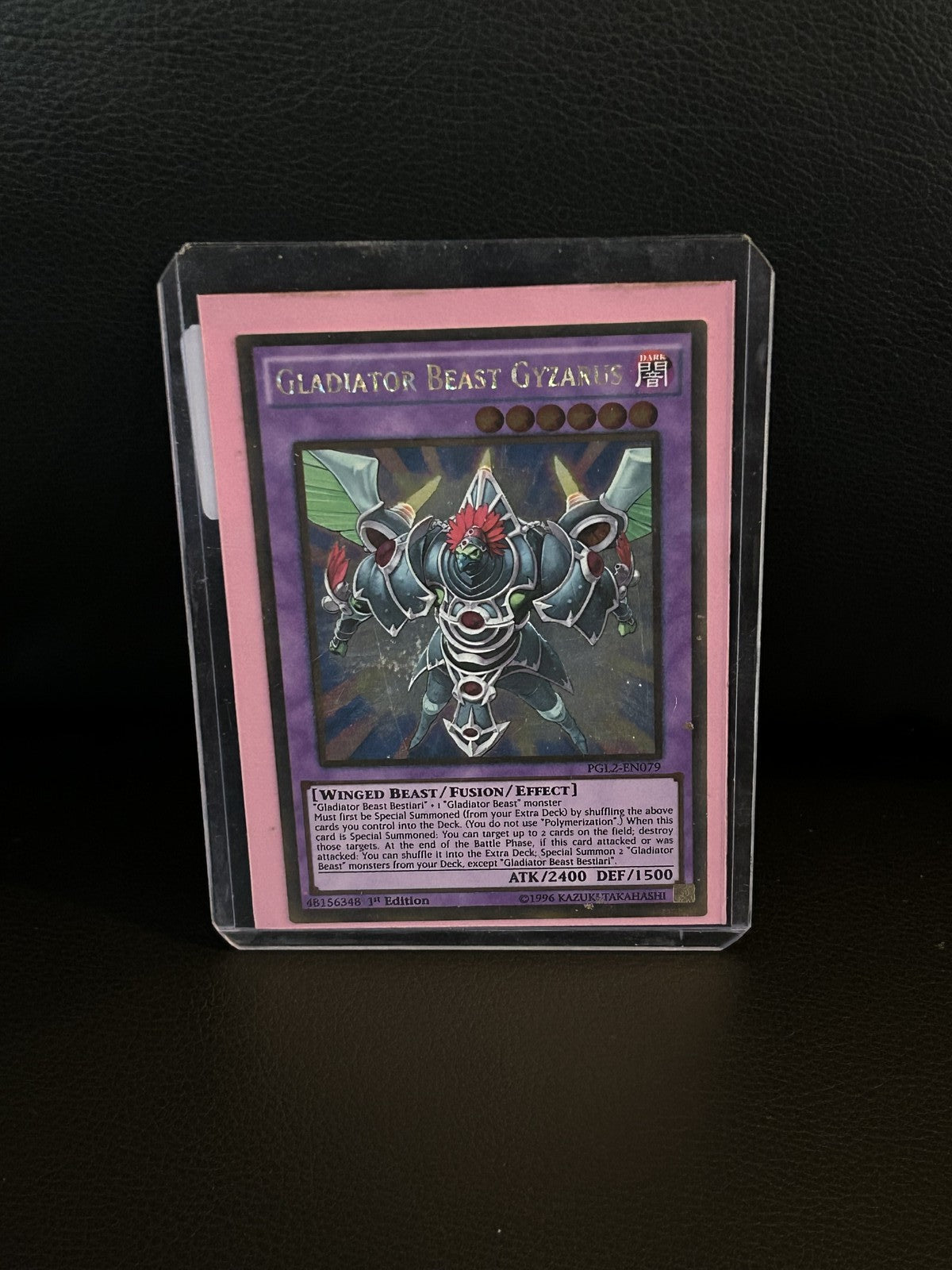 Gladiator Beast Gyzarus - PGL2-EN079 - Gold Rare - 1st Edition Premium Gold 2: R