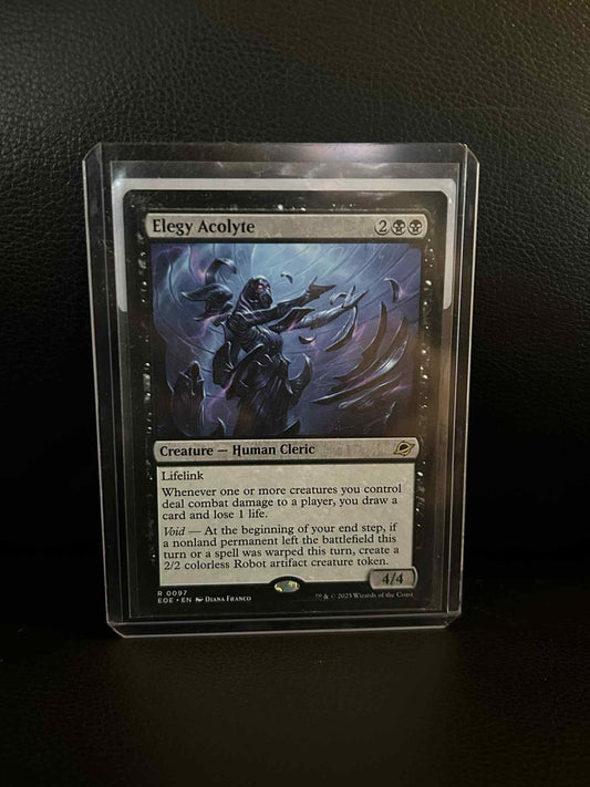 Elegy Acolyte Edge of Eternities Magic: The Gathering