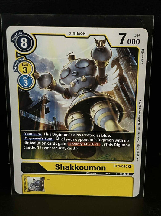 Shakkoumon - BT3-040 - R Release Special Booster Ver.1.5 Digimon Lightly Played