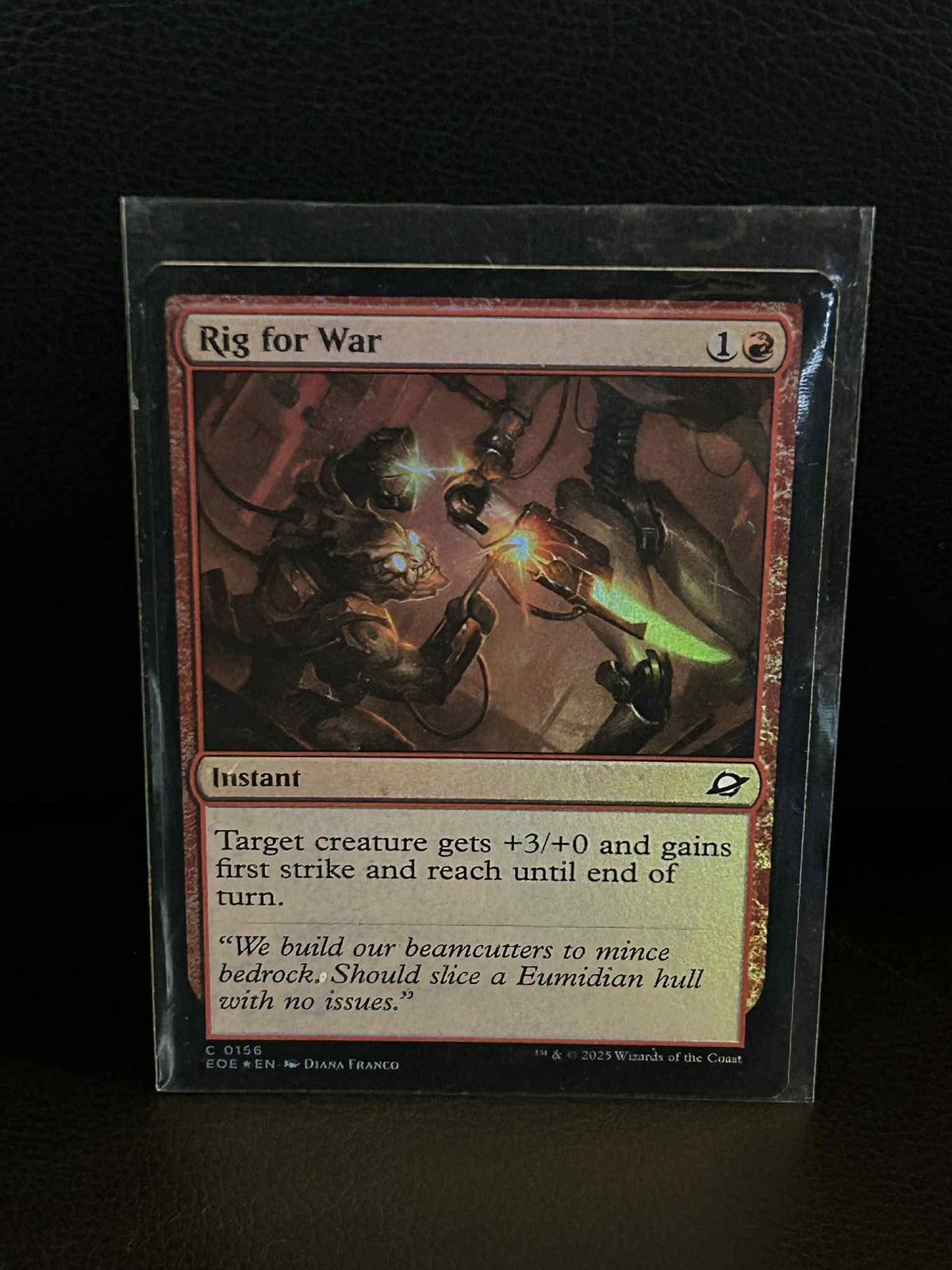 Rig for War - Foil Edge of Eternities Magic: The Gathering Near Mint, English