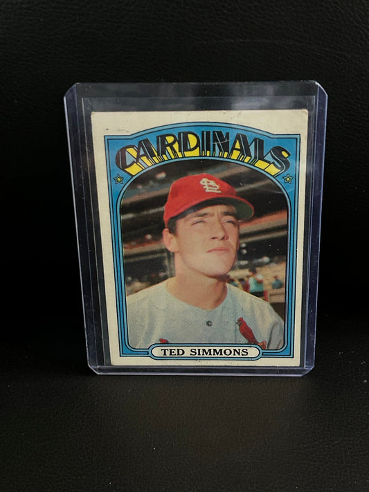 Ted Simmons #154 1972 Topps Baseball
